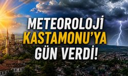 Meteoroloji Kastamonu'ya gün verdi!