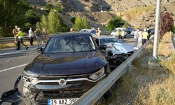 Zincirleme kaza! 3 Araç birbirine girdi, sürücü olay yerinden kaçtı