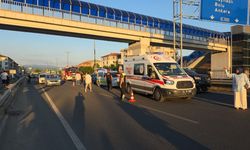 Zincirleme kaza can aldı! Motosiklet sürücüsü hayatını kaybetti