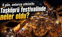 6 gün, onlarca etkinlik: Taşköprü festivalinde neler oldu?