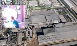 Fabrikada korku dolu anlar: Oda alevlere teslim oldu