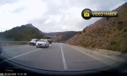 Sinop-Kastamonu karayolunda facia kıl payı atlatıldı!