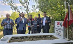 Hanönü Kaymakamı Alper Uslu'dan şehit ailesine anlamlı ziyaret