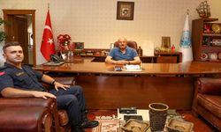 Taşköprü İlçe Jandarma Komutanından ziyaret