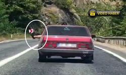Böyle şoförlük mü olur? Kastamonu plakalı sürücü şaşkına çevirdi