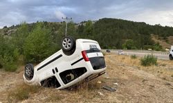 Kastamonu’da virajda savrulan araç ters döndü: 4 yaralı