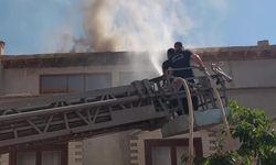 Kışlık hazırlık yaparken evi yakıyorlardı