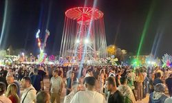 Taşköprü’de festival bitti, lunapark coşkusu sürüyor