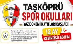 Taşköprü Spor Okulları’nda yaz dönemi kayıtları başladı
