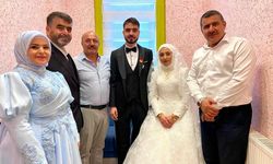 Taşköprü'de Ali Alperen ve Merve çiftinin mutlu günü