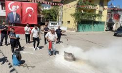 Kastamonu'da tek: Aşağıkayı Köyü kendi yangın müdahale sistemini kurdu