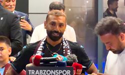 Trabzonspor'un yıldızı Muhammed Salah'a görkemli karşılama