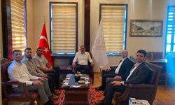 Türkiye Varlık Fonu heyetinden Taşköprü Kaymakamı Demirdağ'a ziyaret