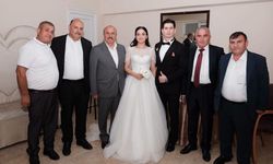 Taşköprü’de görkemli düğün: Volkan ve Satiye dünyaevine girdi