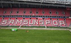 Yeni sezon öncesi Samsunspor'un stadında büyük değişim!