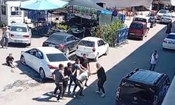 Taciz iddiası pazarı karıştırdı! Şüpheliye meydan dayağı