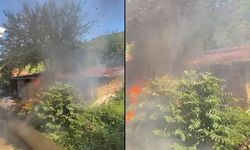 Kastamonu’da tarladan ahıra sıçrayan yangın büyük hasara yol açtı