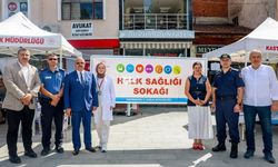 Halk Sağlığı Sokağı Taşköprü’nün kalbinde kuruldu