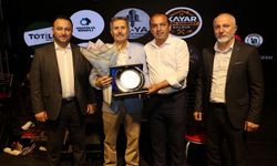 Hanönü’de panayırı anbean aktaran basına plaket