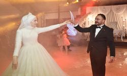 Taşköprü'de görkemli düğünde mutluluğa 'evet' dediler