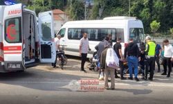Kastamonu’da motosiklet kazası: Sürücü hastaneye kaldırıldı