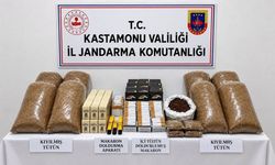 Kastamonu’da iş yerine jandarma baskını: Binlerce makaron ele geçirildi