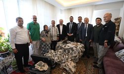 Kastamonu’da 55 yıllık sanat ustasına anlamlı ziyaret