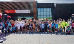 Kastamonulu sporcular Bolu’daki triatlon yarışına katıldı