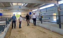 Kaymakam Demirdağ’dan Taşköprü’deki besi çiftliğine ziyaret