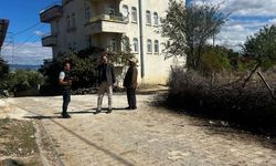 Taşköprü Kaymakamı Demirdağ, Kırha’daki parke çalışmasını inceledi