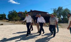 Taşköprü Kaymakamı Demirdağ köydeki çalışmalar inceledi