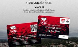 GMG Kastamonuspor’un kombine kartları satışta