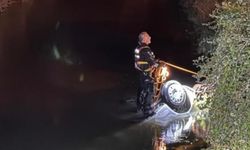 Otomobil sulama kanalına uçtu: 2 kişi öldü