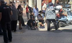 Otomobilden kaçan motosikletli taş dubaya çarptı