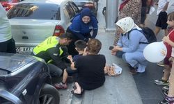 5 yaşındaki çocuğa otomobil çarptı: Sağlık durumu iyi