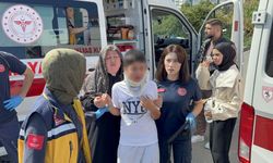 Trafik kazası: Baba ve oğlu yaralandı