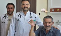 Şifa niyetine yuttuğu sarımsak, altı ay akciğerinde kaldı