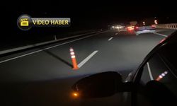 Taşköprü–Hanönü yolunda şerit tepkisi!
