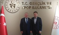 Taşköprü Spor Başkanı Aslan, Bakan Bak ile görüştü