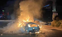 Kastamonu'da feci kaza: Çarpışmanın ardından alev alev yandı