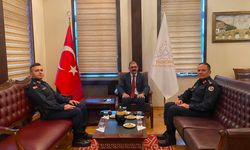 Kastamonu İl Jandarma Komutanı Baydar'dan Taşköprü'ye ziyaret