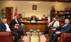 AK Parti MKYK Üyesi Küçükali Taşköprü Belediyesinde ağırlandı!