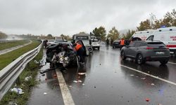 Belediye Başkan Vekili zincirleme kazada yaralandı