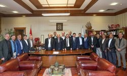 Başkan Arslan, Taşköprü muhtarlarını makamında ağırladı