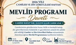Kastamonu’da Camiler ve Din Görevlileri Haftası’na özel mevlid programı düzenlenecek