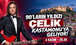 Çelik, Kastamonu’da konser verecek: Tarih ve saat belli oldu