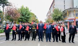 Taşköprü’de Cumhuriyet Yürüyüşü yapıldı
