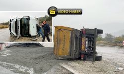Kastamonu’da hafriyat kamyonu devrildi: Detaylar belli oldu