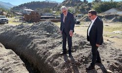 Hanönü'nde köylerin sulama suyu projesi incelendi