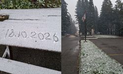 Ilgaz Dağı'na beklenen kar düştü!